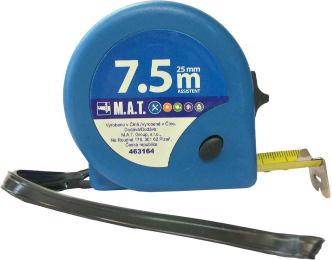 Miara zwijana 7,5 m × 25 mm ASSISTENT