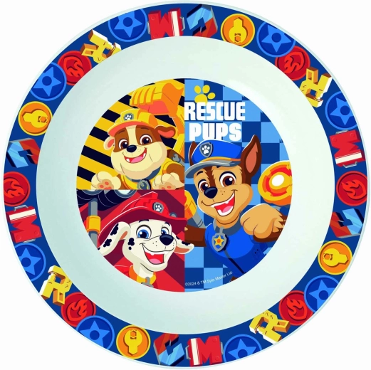 Plastowa miska PAW PATROL 16 cm