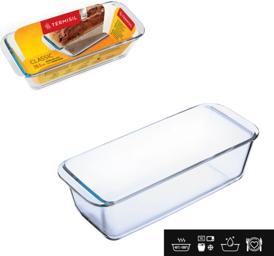Szklana forma do keksu 28,5 cm TERMISIL