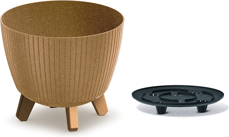 Doniczka Lamia Eco Wood 23,2 cm naturo eco