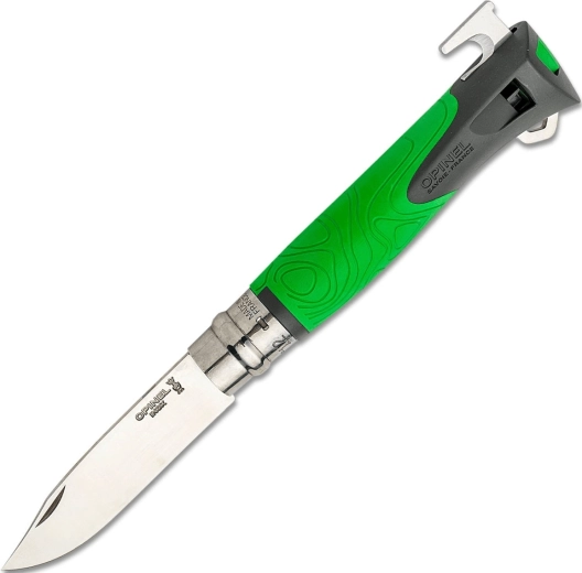 Opinel Explore N°12 outdoorowy nóż składany 10 cm zielony