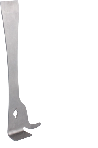 Nierdzewne dłuto pszczelarskie z rozpierakiem 26 cm