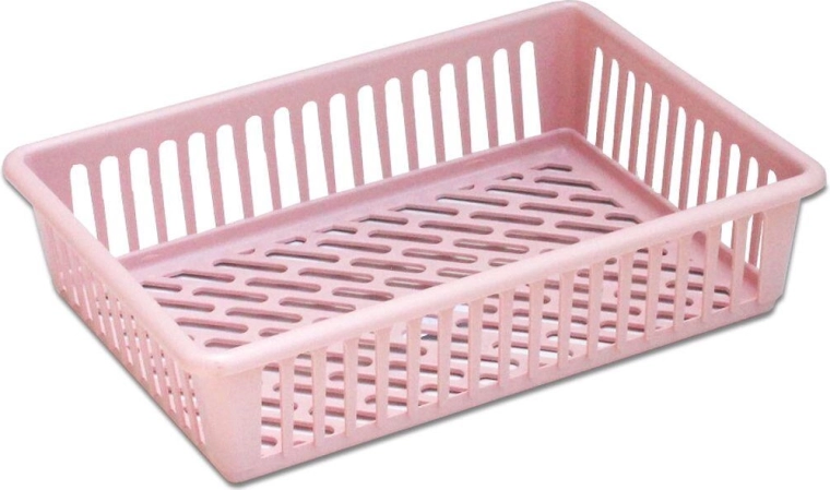 Koszyk HANDY mały 26 × 18,5 × 7 cm – plastikowy, mix kolorów