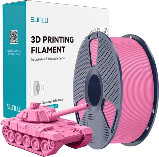 Sunlu PLA+ high-speed filament różowy