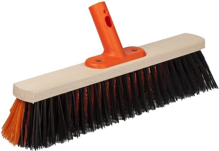 Uliczna hybrydowa szczotka 50 cm z włóknem nylonowym do trzonka KLIK