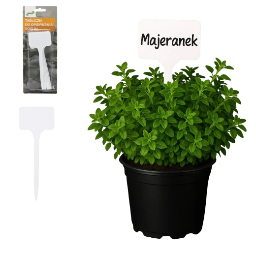 Plastowe etykiety do roślin – zestaw 8 szt.