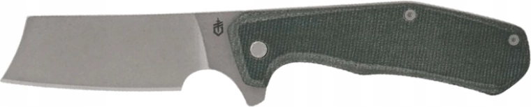 Gerber Asada Olive nóż składany 7,6 cm z klingą stonewash i rękojeścią z micarty