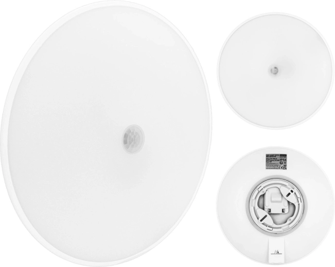 Sufitowy plafon LED Maclean z czujnikiem ruchu PIR