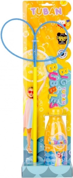Zestaw do baniek TUBAN z obręczą Pro Motylek i płynem 400ml
