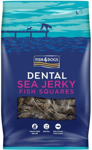 Fish4Dogs Dental Sea Jerky rybne kwadraciki dentystyczne dla psów 575 g