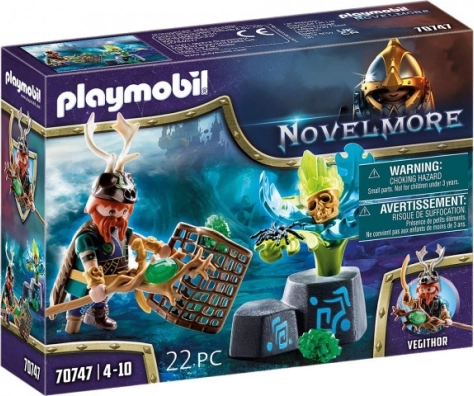 Playmobil Novelmore Violet Vale – czarodziej roślin Vegithor