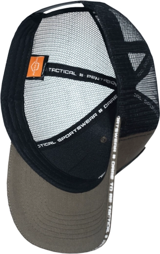 Czapka trucker Pentagon Wills z twillu, czarna