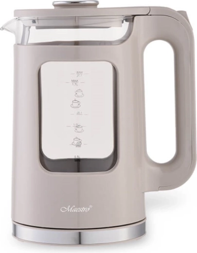 Szklany czajnik elektryczny 1,7 l 2200 W Maestro