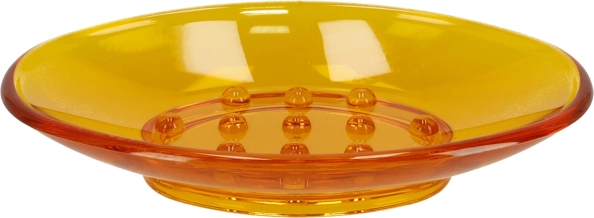 Plastowa mydelniczka, mydelniczka – pomarańczowa