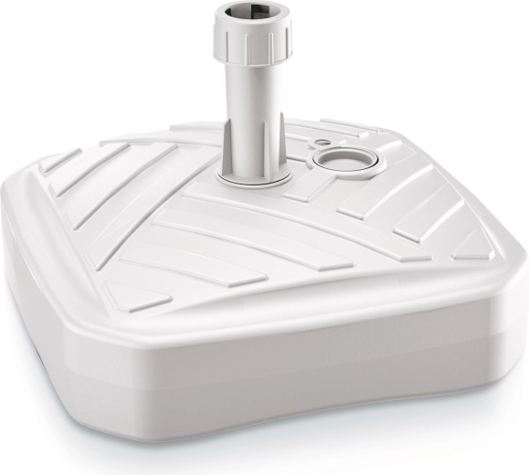 Podstawa pod parasol UMBRELLA 39 × 39 cm biała