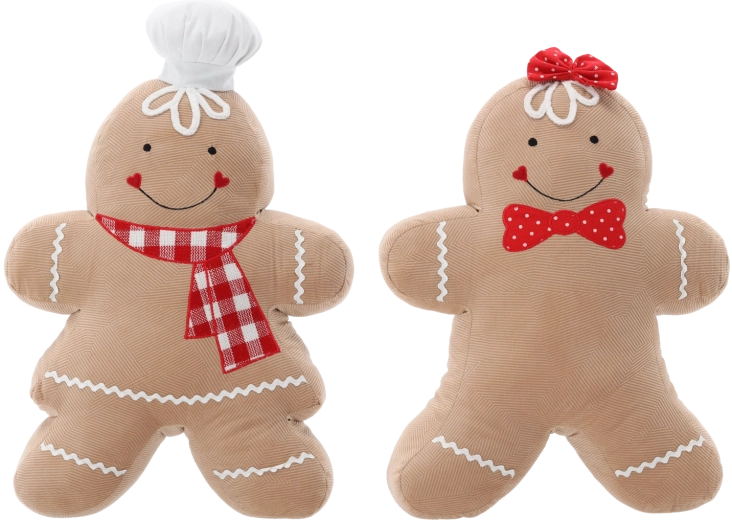 Świąteczna figurka Piernik – chłopiec lub dziewczynka CHOMIK 33 × 13 × 49 cm