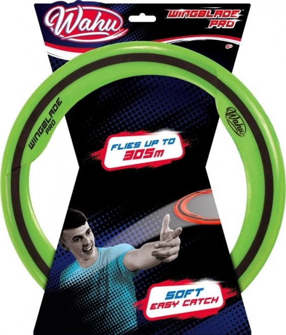 Zielony latający dysk Wing Blade Pro
