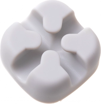 Uchwyt kabli – biały