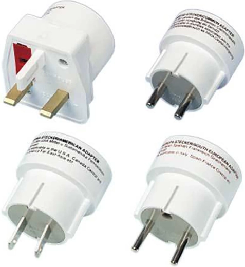 Zestaw adapterów podróżnych VIVANCO RS 4 W (4 szt.)