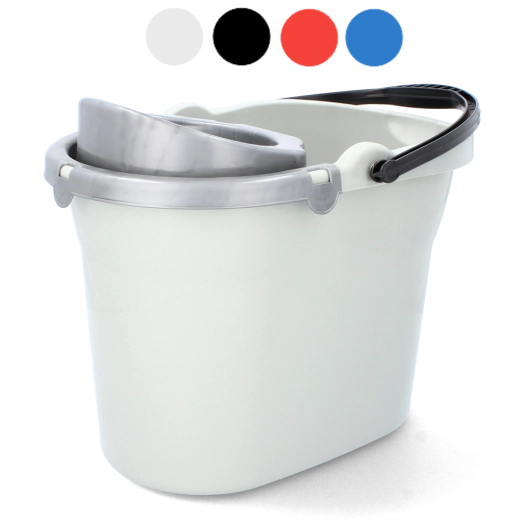 Owalne wiadro z mechanizmem wyciskania 10 l