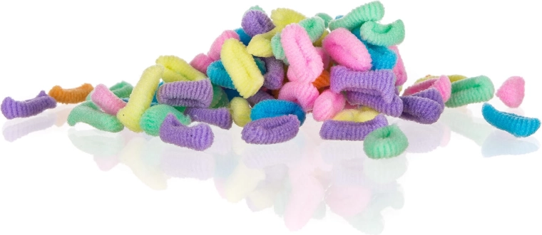 Gumki do włosów mix kolorów 100 szt.