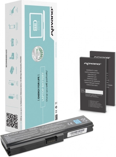 Bateria Movano do laptopa Toshiba Satellite L700/L730/L750 4400 mAh (48 Wh)