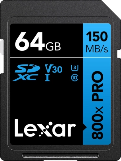 Karta pamięci Lexar Professional 800x Pro SDXC 64 GB