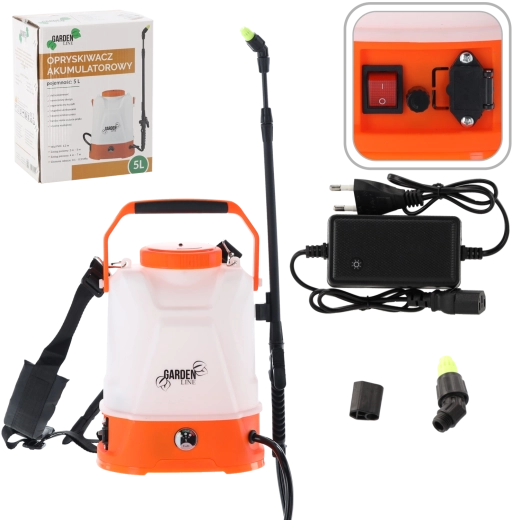 Akumulatorowy opryskiwacz ciśnieniowy 5 l