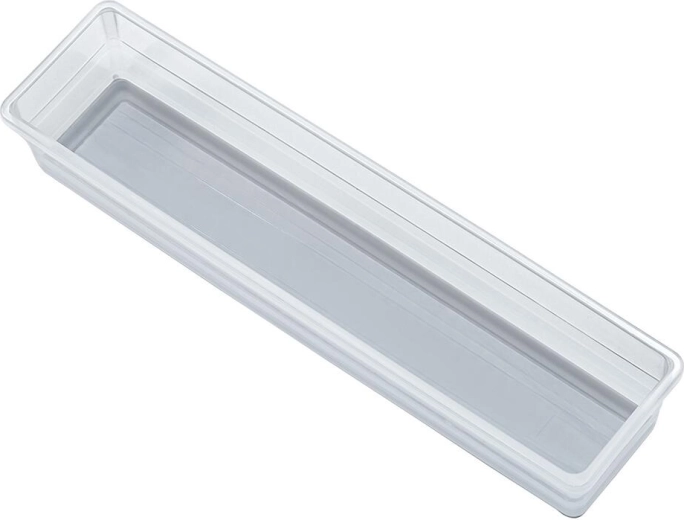 Organizer do szuflady SISTEMO 30 × 7,5 × 5 cm, transparentny/szary