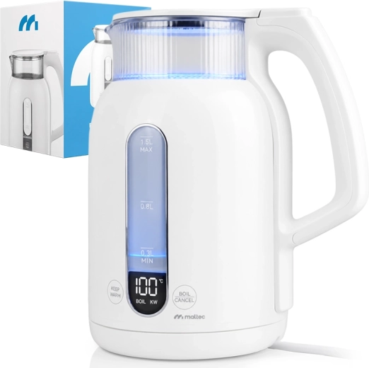 Czajnik elektryczny MalTec z regulacją temperatury 1,5 l