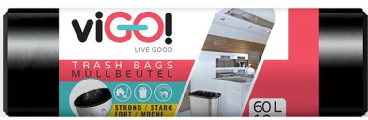 Worki na śmieci 60 l VIGO DeLuxe, 10 szt.