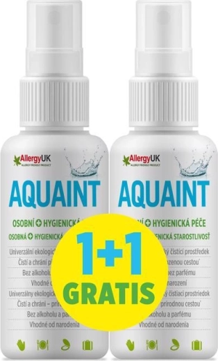 Aquaint 100% ekologiczna woda oczyszczająca 50 ml + prezent 50 ml