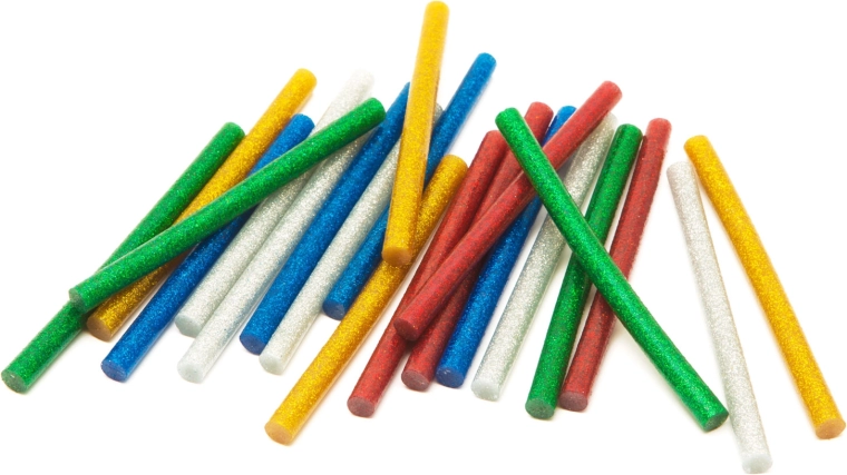 Brokatowy klej w sztyfcie do pistoletu klejowego 7 mm – 1 sztuka