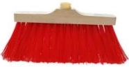 Gospodarczy zmiotka 25 cm z nylonowym włosiem