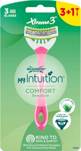 Wilkinson My Intuition Xtreme3 Comfort Sensitive jednorazowa damska maszynka do golenia 3+1