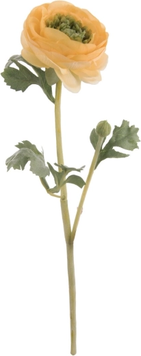 Sztuczny jaskier żółty 37 cm
