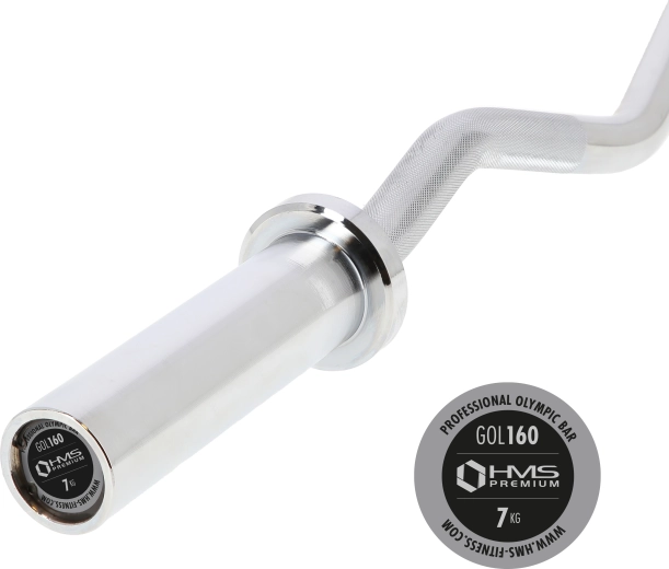 Łamana olimpijska sztanga 120 cm o średnicy 50 mm