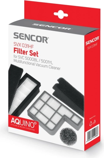 Zestaw filtrów do odkurzaczy Sencor SVC 500x