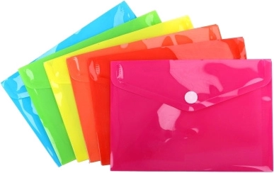 Teczka z zatrzaskiem A6 15,7 × 11,2 cm