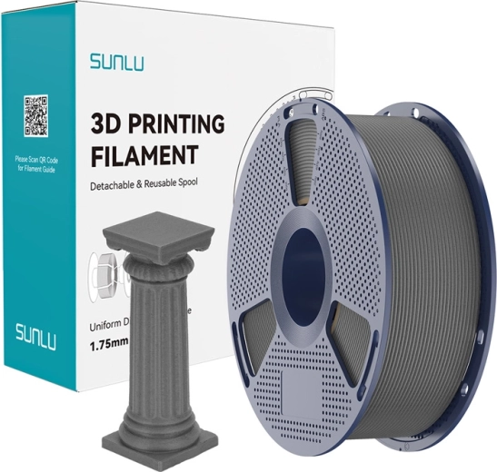 Sunlu PLA High-Speed Marble filament betonowo-szary