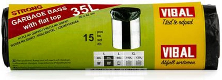 Worki na śmieci 35 l, 15 szt.