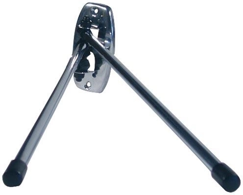 Dwuramienny wieszak na ręczniki, chrom, 47 cm