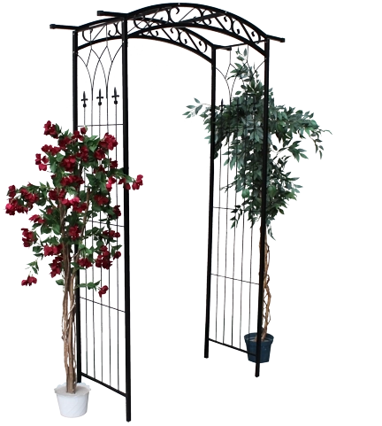 Ogrodowa metalowa pergola 105 × 46 × 215 cm