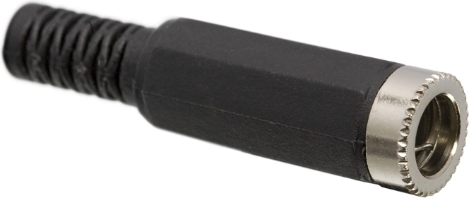 Złącze zasilania DC 5,5 × 2,5 mm z ochroną przed złamaniem