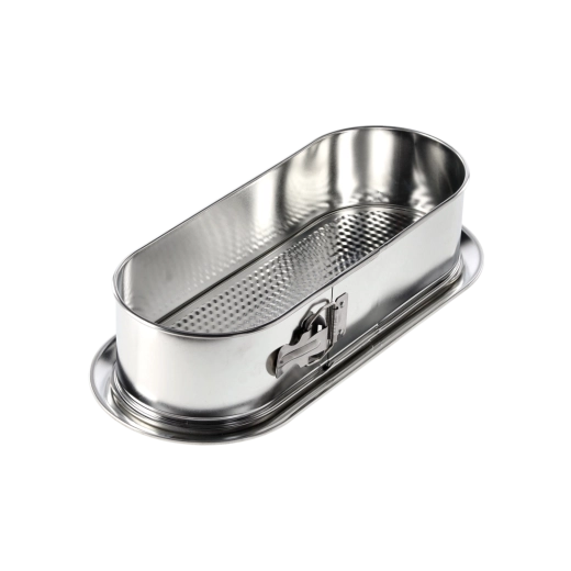 Prostokątna forma do ciasta z wyjmowanym dnem 34 × 12 cm