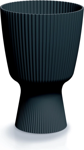 Doniczka Milly Round antracytowa 18,8 cm