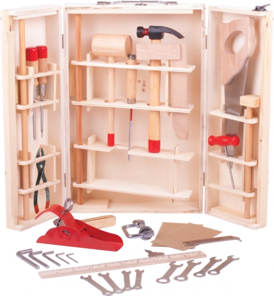 Walizka z narzędziami dla małych majsterkowiczów