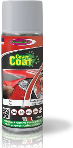 Cover Coat trwała elastyczna guma w płynie w sprayu czerwona 400 ml