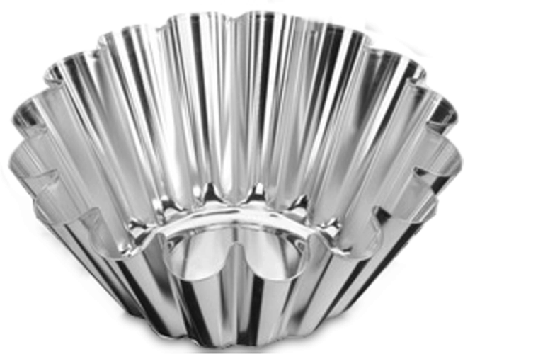 Forma do babki 14 cm z ocynowanej blachy