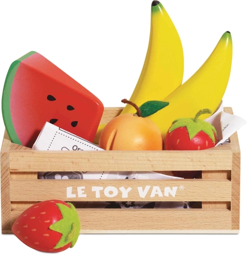 Drewniane owoce w skrzynce Le Toy Van